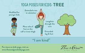 Yoga Poses For Kids Tree Pose Yoga For Kids Yoga Poses Kids Yoga Poses