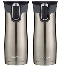 It is with his 16 oz the perfect size, easy to close and open lid with the snap seal technology. Contigo Autoseal Travel Mug Stainless Steel Vacuum Insulated Tumbler 2 Pack Stainless Steel Buy Online In Aruba At Aruba Desertcart Com Productid 4763708