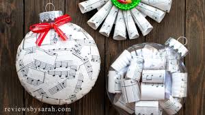 Explore our selection of christmas music. How To Make Sheet Music Ornaments For Christmas Good For Musicians Youtube