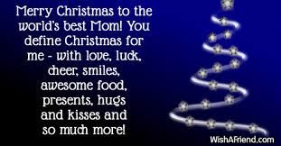 Give your mom the best christmas gift this year that is both practical and personalized to her. Merry Christmas To The World S Best Christmas Messages For Mom