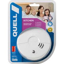 Keep an eye (ear?) on the smoke alarms for a few weeks afterward. Chubb Quell Kitchen Smoke Alarm Big W