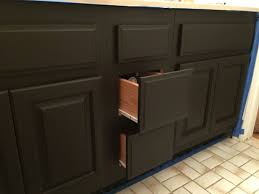 However, it still wasn't quite right. Dark Chocolate Milk Paint By General Finishes For Bathroom Project Sooo Easy No Sanding Required Diy Shelves Bathroom Updating House Small Bathroom Colors