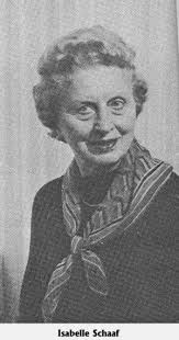 Isabelle M. Schaaf (1911-2007)