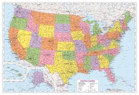 United states of america abstract map. Political Map Of The United States Bomaps