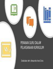  kejayaan seseuatu kurikulum yang digubal sangat bergantung kepada pelaksanaannya atau peranan guru di sekolah. Peranan Guru Dalam Pelaksanaan Kurikulum Pptx Peranan Guru Dalam Pelaksanaan Kurikulum Disediakan Oleh Alessandra Anak Da U2019os Peranan Guru Dalam Course Hero
