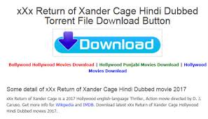 Watching a good movie is perhaps one of the most beloved activities for people all over the world. Xxx Return Of Xander Cage Movie Free Download Online Available On Blocked Torrent Sites In India Deepika Padukone Vin Diesel S Film Is A Rage Can Be Watched Online India Com