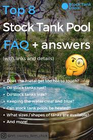 Stock Tank Pool Faq Stock Tank Pool Tips Kits Inspiration How To Diy Stocktankpools Stock Tank Pool Tank Pool Stock Tank