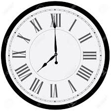 Some have said it is for symmatry, some stories said it made more sense to those in england who made them, others sources say they didnt find it appropriate to use the symbol of a. Black Wall Clock Vector Isolated Clock On Wall Shows Eight Oclock Royalty Free Cliparts Vectors And Stock Illustration Image 44017098