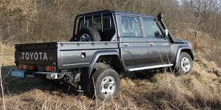 The toyota landcruiser 70 ute stands out with its rugged design and power. Toyota Land Cruiser Grj79 Im Test