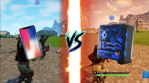 Download and play fortnite mobile on pc. Fortnite Mobile Ipad Iphone Vs Pc Low Epic Graphics Comparison Hd Youtube