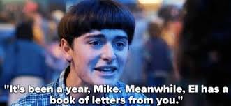 I noticed El was mad at Mike for lying, but Mike wasn't mad at El for  lying!🤷🏻‍♀️