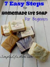 7 Easy Steps To Homemade Lye Soap For Beginners Simple Life Mom Lye Soap Homemade Soap Recipes Diy Soap Bars