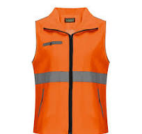 Uxcell High Visibility Reflective Mesh Safety Vest, Class 2 Work Vest  Smooth Zipper Front For Construction Safety Sky Blue