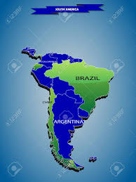Mapa temático de sudamericana de ernest dudley chase. 3 Infografias Tridimensionales Mapa Politico Del Continente Sudamericano Con Cada Facil Seleccionable Estado Y Editables En Una Click Content Etiquetados En El Panel Capas Ilustraciones Vectoriales Clip Art Vectorizado Libre De Derechos Image