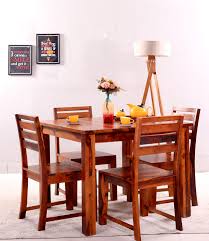 Say Hello To Our Steve4seaterdiningtable This Is A Basic Yet Elegant Dining Table Set This 4 Dining Room Table Kitchen Table Settings Small Dining Room Set