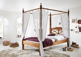 Bett aus sheesham massivholz im modernen stil ✭ massive tische günstig kaufen bei bett sheesham 140x200x90 smoked cherry gebeizt toronto #153. Massivholz Himmelbett 180x200 Cm Palisanderholz Sheesham Braun Gunstig Supply24