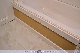 Silicone rubber is a wonder of a material! Diy Tub Skirt Decorative Panel For A Standard Soaking Tub