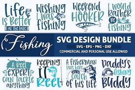 Download Fishing Svg Design Bundle Vol 1 Fishing Svg Design Bundles Svg Design SVG Cut Files