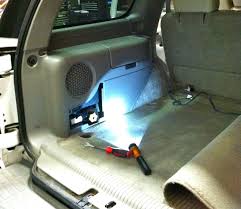 2000 2006 Chevy Tahoe Factory Sub Upgrade Jbl 8 Inch Chevy Tahoe Chevy Tahoe Interior Chevrolet Tahoe