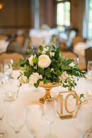 White and green wedding flower centerpieces. Truly White Flowers For Your Wedding J Morris Flowers