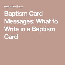 It means that throughout your life, you will keep your promise to serve the kingdom of god. Baptism Card Messages What To Write In A Baptism Card Baptism Cards Messages Cards