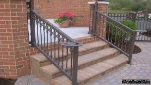 Nowadays, the wrought iron railing is a thing we can use at our house. Wrought Iron Porch Railing Ideas See Description Youtube