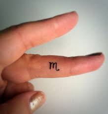 Scorpio Temporary Tattoo Tiny Fake Tattoos Finger Tattoos Zodiac Sign Mini Tattoos Fake Tattoos Finger Tattoos