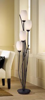 Style # t3857 at lamps plus. Black Metal And White Glass Tulip 4 Light Floor Lamp U2560 Lamps Plus Floor Lamp Design White Floor Lamp Mid Century Modern Interior Design