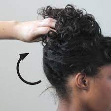 Easy Vintage Hairstyles For Natural Curly Hair Look 1960s Mad Men Bobby Pin Blog Vintage Hair And Curly Hair Styles Curly Hair Styles Naturally Hair Styles