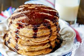Sweet Fluffy Churro Pancakes The Love Nerds