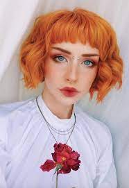 59 Fiery Orange Hair Color Shades Orange Hair Dyeing Tips Hair Color Orange Orange Hair Color Pastel Orange Hair