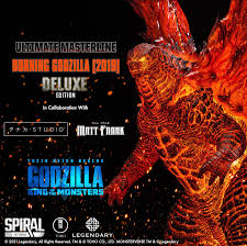 The further adventures of godzilla continue in america. Insane New 2 000 Burning Godzilla Statue