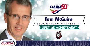 Former SID Tom McGuire Honored with CoSIDA Lifetime Achievement Award