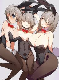 uzaki hana, uzaki tsuki, and uzaki yanagi (uzaki-chan wa asobitai!) drawn  by gabu_(az210309) | Danbooru