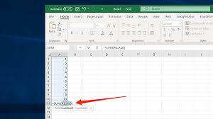 Look at the letters and add vowels to make up words on food 1. How To Sum Values In Excel Automatically Or Manually