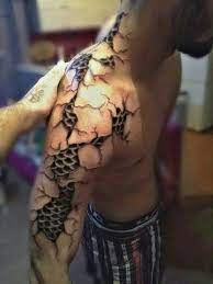 The fellowship of the ring the lord of the rings: 3d Dark Art Tattoos Of Ripping Through Skin Google Search Make Temporary Tattoo Fake Tattoos Dark Art Tattoo
