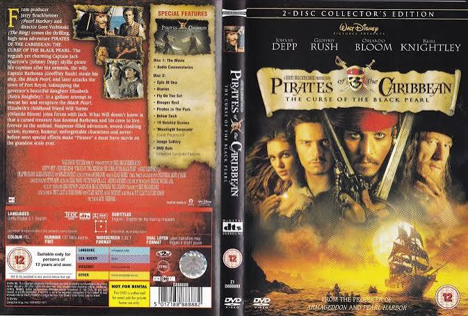 Pirates Of Th Caribbean: The Curse Of The Black Pearl [Region 4]