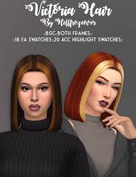 Perhaps, you may like to move your thread to the sims 4 modding . Victoria Hair And Accessory Highlights Ice Creamforbreakfast On Patreon Sims Hair Sims 4 Gameplay Sims 4 Mm