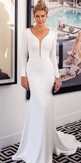 Bateau illusion lace ankle length vintage tulle wedding dress with buttons. 27 Awesome Simple Wedding Dresses For Cute Brides Wedding Dresses Guide Wedding Dresses Simple Wedding Dress Guide Bridal Dresses