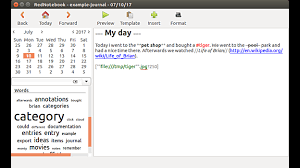 Mdhamayanti73@gmail.com abstract (indonesian) radio merupakan salah satu media massa yang disukai oleh masyarakat indonesia untuk mendapatkan hiburan maupun informasi. App Rednotebook Rednotebook Rednotebook Rednotebook Graphical Diary And Journal Jendrik Seipp Modern Desktop Diary And Personal Journaling Tool It Lets You Format Tag And Search Your Entries You Can Also Add Pictures Links And Customisable