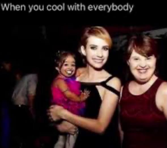 I am cool with everybody no longer. #meme #tiktok #makemefamous | when you  cool with everyone | TikTok
