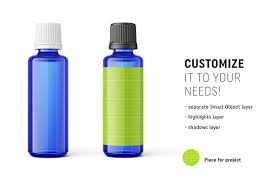 Essential Oil Bottle Mockup 50ml In 2020 Bottle Mockup Essential Oil Bottles Oil Bottle