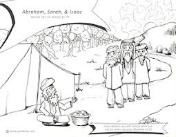 Teach your children the stories of the bible with our abraham and sarah coloring pages. Abraham Sarah Isaac Teach Us The Bible