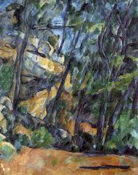 Cezanne 1904 Arbres Et Rochers Dans Le Parc Du Chateau Noir Le Soleil Est Si Effrayant Qu Il Me Semble Qu Peinture Tapis Peinture Moderne Modele Peinture
