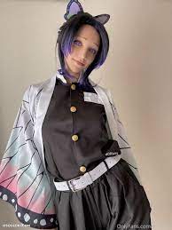 Model Dolly (@d0llfairy) in cosplay Shinobu Kochou from Demon Slayer - 13  leaked photos from Onlyfans, Patreon, and Fansly - 85548
