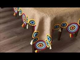 Tig Isi Orgu Masa Ortusu Modeli Yapimi Crochet Knitted Tablecloth Tig Isleri Tig Desenleri Tig Motifleri