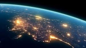 Image result for earth at night