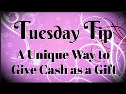 In all those years, you all have been so supportive and sweet! A Creative Way To Give Money As A Gift Tuesday Tip Video Youtube Card Making Tips Unique Christmas Cards Envelope Template