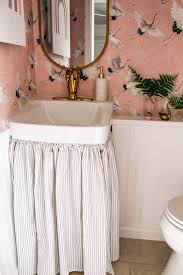 powder room makeover bathroom sink