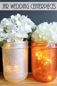 We have thousands of exceptional designs that will be sure to make  rustic country floral personalized mason jar. Mason Jar Wedding Centerpieces The Country Chic Cottage